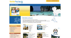 Desktop Screenshot of guidethailande.com